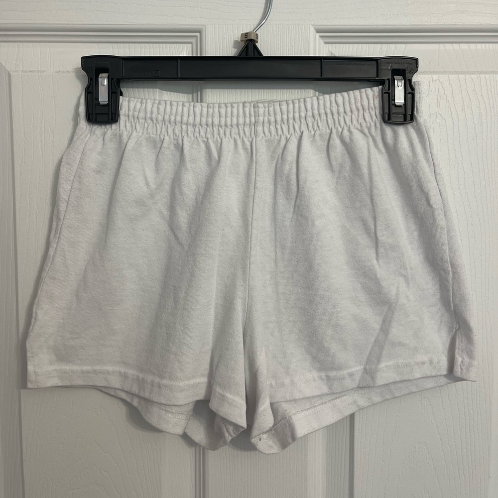 White Soffe Shorts